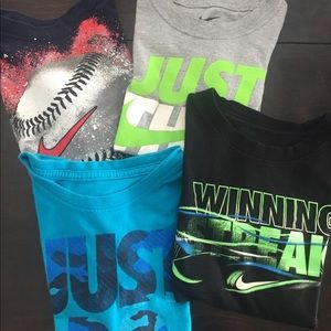 Nike size 6 boys t-shirt bundle